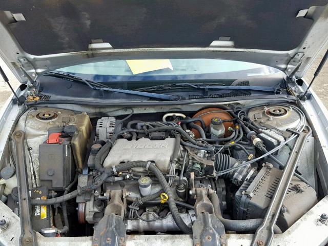 2G4WS52J611334798 - 2001 BUICK CENTURY CU SILVER photo 7