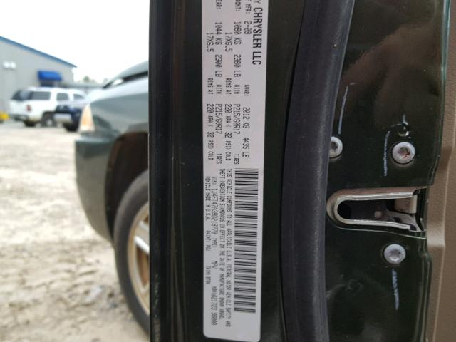 1J4FT47A39D219770 - 2009 JEEP COMPASS SP 绿色 照片 10