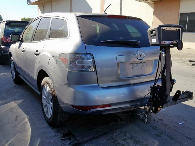 JM3ER2A52B0398341 - 2011 MAZDA CX-7 SILVER photo 3