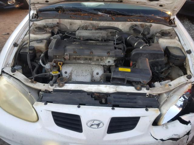 KMHJW25F7XU147085 - 1999 HYUNDAI ELANTRA BA WHITE photo 7