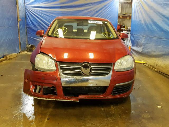 3VWST71K66M638071 - 2006 VOLKSWAGEN JETTA TDI RED photo 9