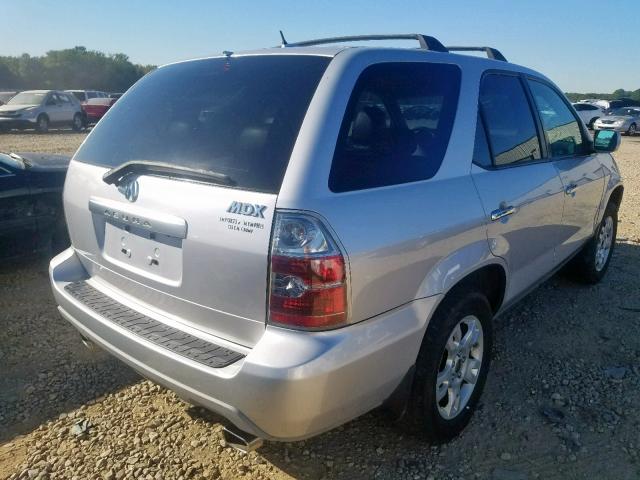 2HNYD18826H549186 - 2006 ACURA MDX TOURIN SILVER photo 4