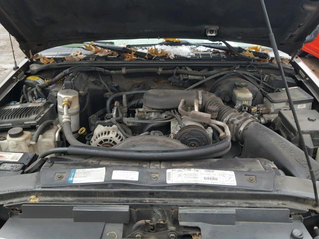 1GKDT13WXW2557711 - 1998 GMC ENVOY BROWN photo 7