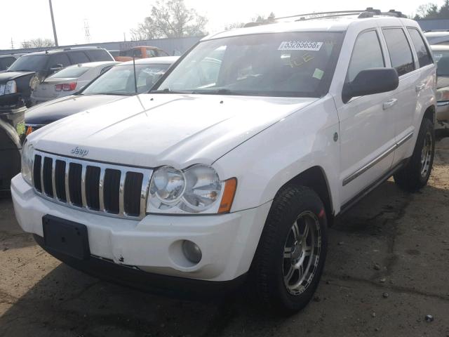 1J4HR58N75C731109 - 2005 JEEP GRAND CHER WHITE photo 2