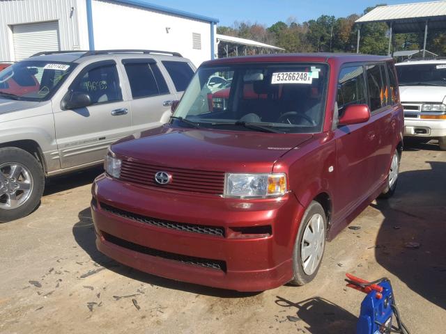 JTLKT324564102126 - 2006 TOYOTA SCION XB Марун фото 2