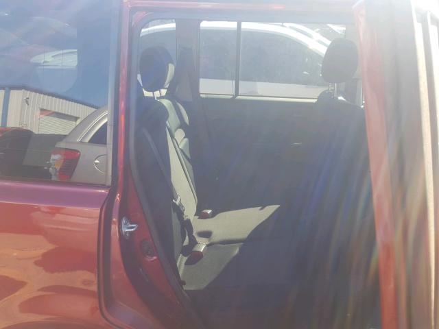 JTLKT324564102126 - 2006 TOYOTA SCION XB Марун фото 6