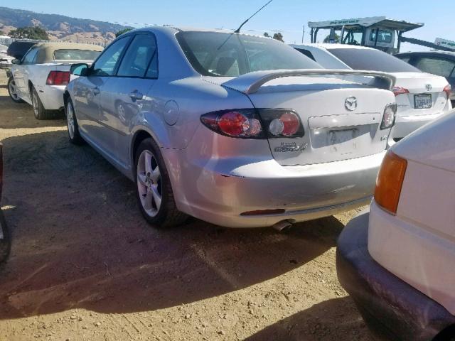 1YVHP80DX75M12370 - 2007 MAZDA 6 S SILVER photo 3