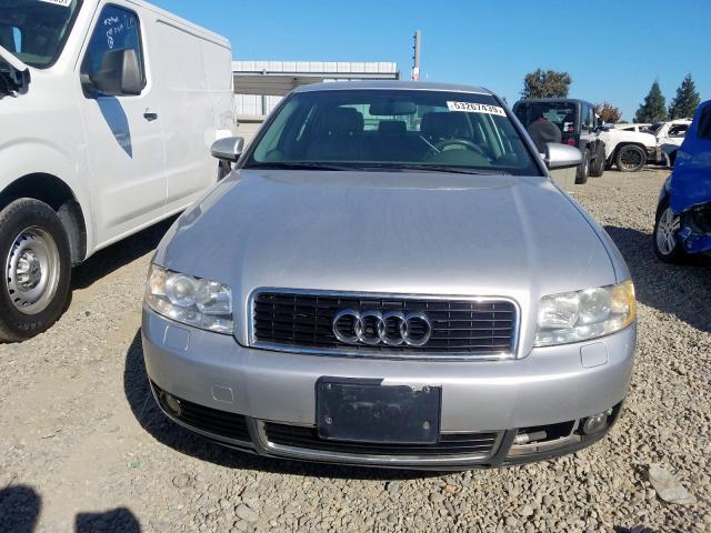 WAUJT68E53A294649 - 2003 AUDI A4 3.0 SILVER photo 9