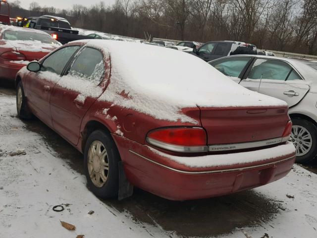 1C3EJ56H7SN523412 - 1995 CHRYSLER CIRRUS LX BURGUNDY photo 3