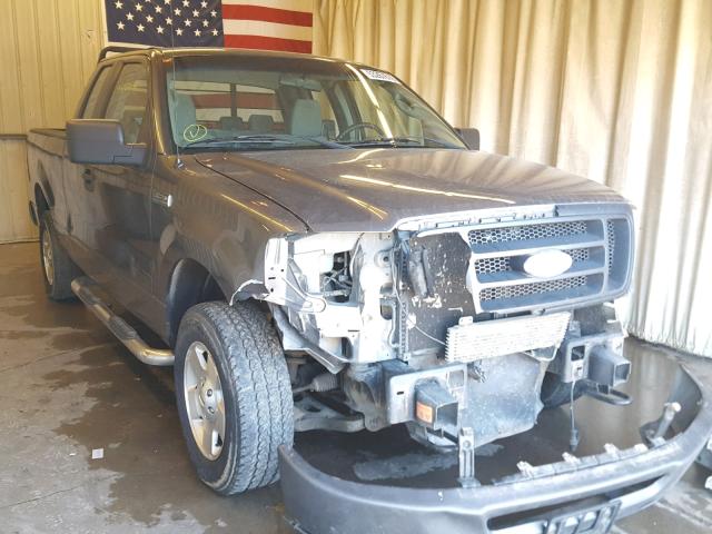 1FTPX14V67FA61835 - 2007 FORD F150 GRAY photo 1