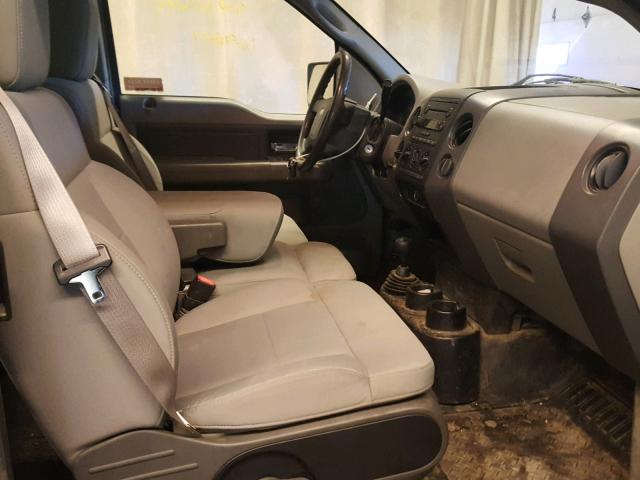 1FTPX14V67FA61835 - 2007 FORD F150 GRAY photo 5