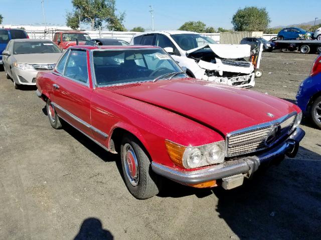 10704412002885 - 1972 MERCEDES-BENZ 350SL RED photo 1