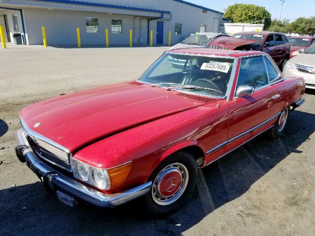 10704412002885 - 1972 MERCEDES-BENZ 350SL RED photo 2