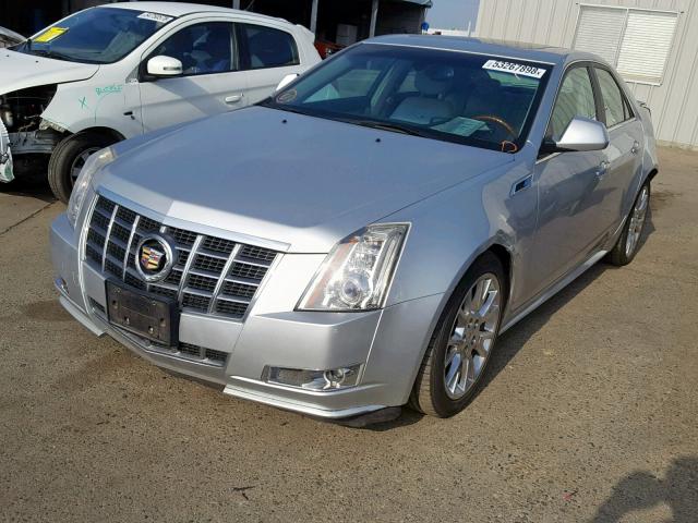 1G6DP5E3XC0152727 - 2012 CADILLAC CTS PREMIU SILVER photo 2