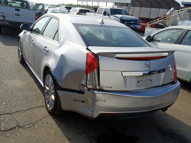 1G6DP5E3XC0152727 - 2012 CADILLAC CTS PREMIU SILVER photo 3