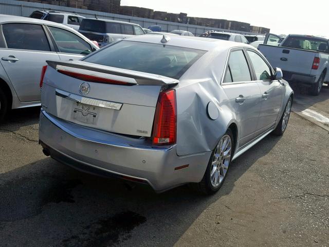 1G6DP5E3XC0152727 - 2012 CADILLAC CTS PREMIU SILVER photo 4