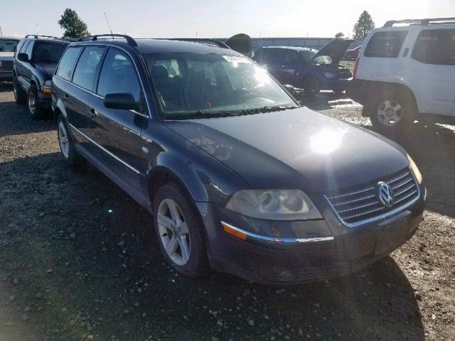 WVWYH63B74E117837 - 2004 VOLKSWAGEN PASSAT GLX GRAY photo 1