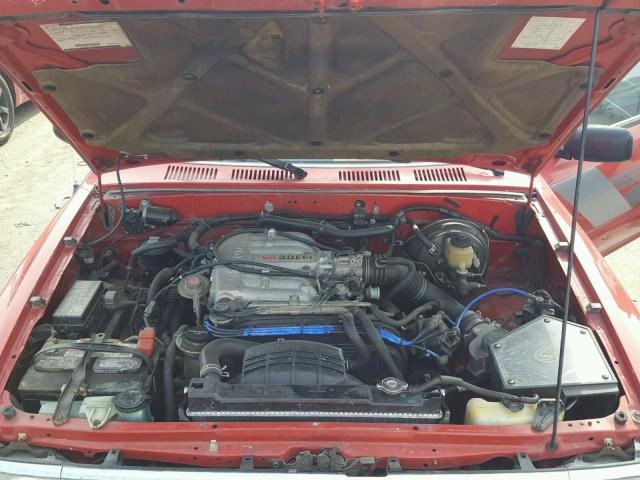 JT4VN93G0L5010071 - 1990 TOYOTA PICKUP 1/2 RED photo 7