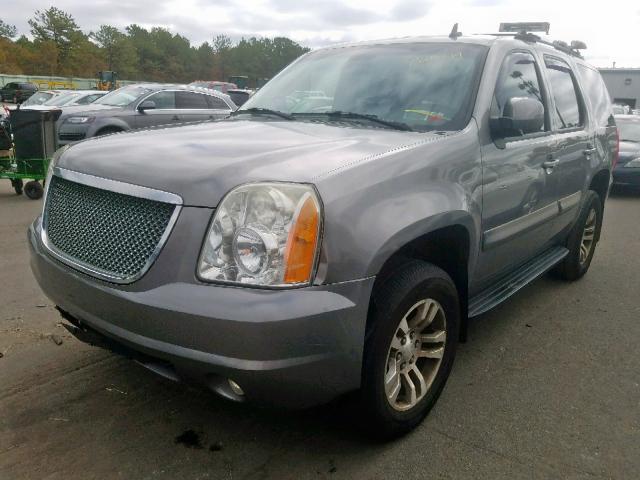 1GKFK130X7R333984 - 2007 GMC YUKON GRAY photo 2