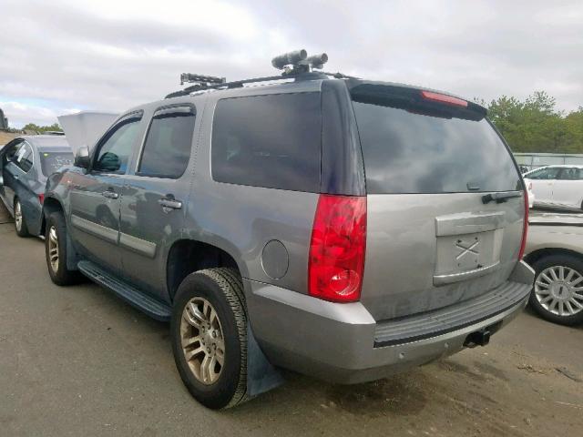 1GKFK130X7R333984 - 2007 GMC YUKON GRAY photo 3