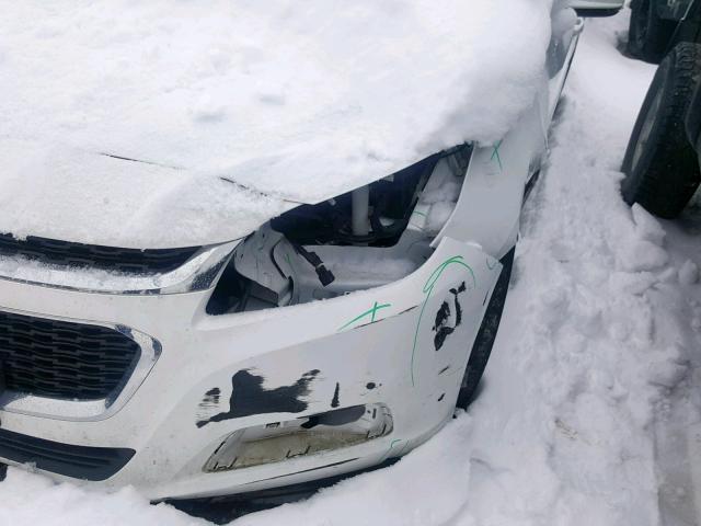 1G11C5SL7FF326750 - 2015 CHEVROLET MALIBU 1LT თეთრი ფოტო 10