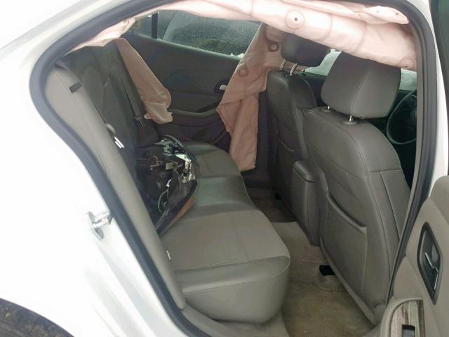 1G11C5SL7FF326750 - 2015 CHEVROLET MALIBU 1LT თეთრი ფოტო 6