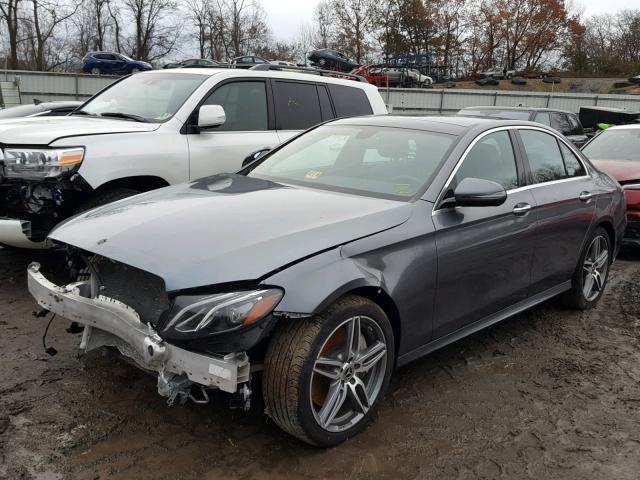 WDDZF4KB3JA347318 - 2018 MERCEDES-BENZ E 300 4MAT GRAY photo 2