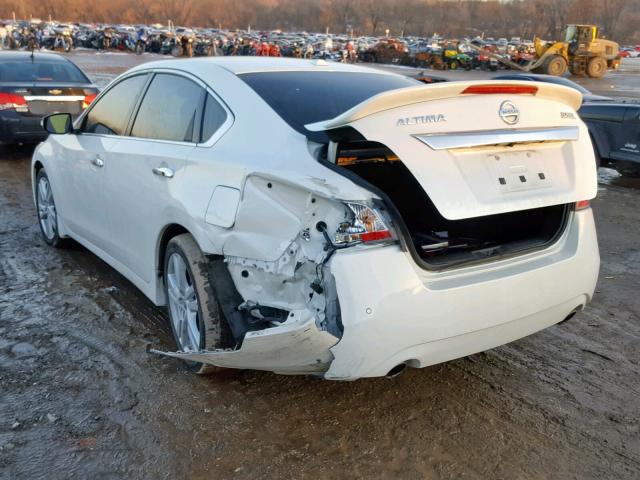 1N4BL3APXFC573546 - 2015 NISSAN ALTIMA 3.5 WHITE photo 3