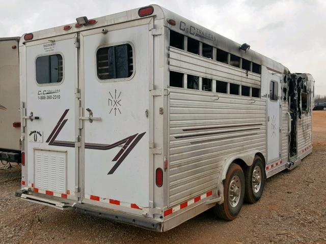 1C9WG252X6N643005 - 2006 CCTI HORSE TRLR WHITE photo 3