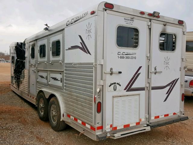 1C9WG252X6N643005 - 2006 CCTI HORSE TRLR WHITE photo 4