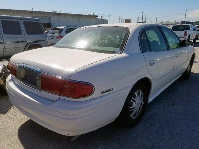 1G4HP54K824102869 - 2002 BUICK LESABRE CU WHITE photo 4