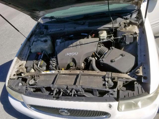 1G4HP54K824102869 - 2002 BUICK LESABRE CU WHITE photo 7