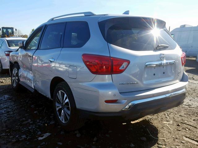 5N1DR2MM1KC630140 - 2019 NISSAN PATHFINDER SILVER photo 3