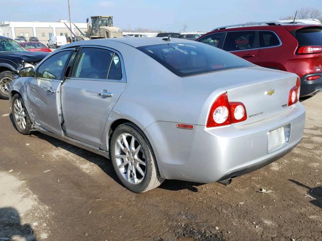 1G1ZE5EBXA4150426 - 2010 CHEVROLET MALIBU LTZ SILVER photo 3