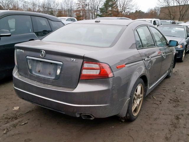 19UUA66208A015423 - 2008 ACURA TL CHARCOAL photo 4