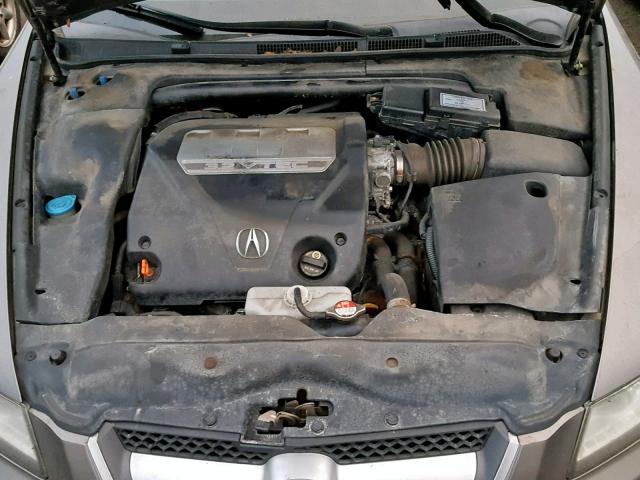 19UUA66208A015423 - 2008 ACURA TL CHARCOAL photo 7