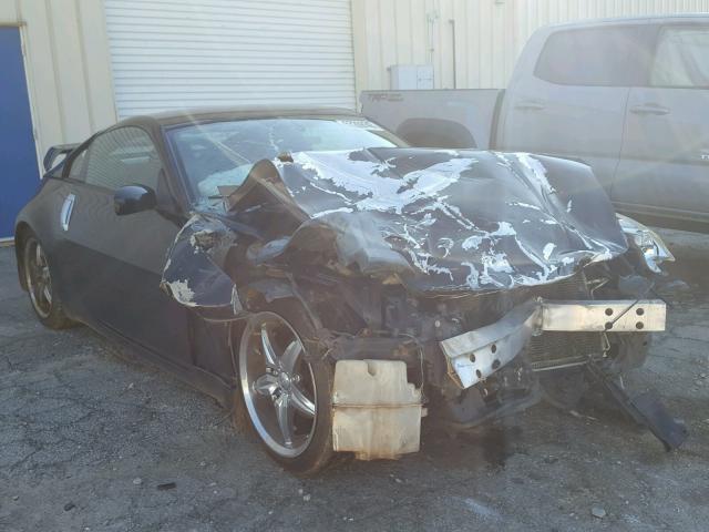 JN1AZ34D33T103766 - 2003 NISSAN 350Z COUPE BLACK photo 1