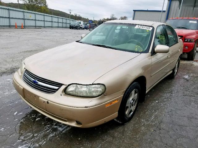 1G1NE52J52M565066 - 2002 CHEVROLET MALIBU LS TAN photo 2