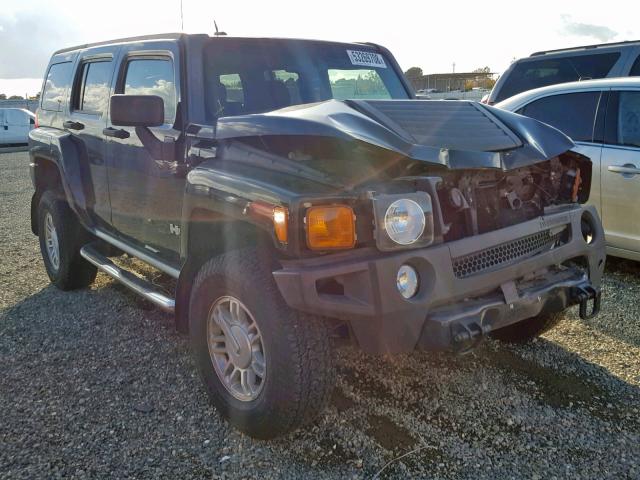 5GTDN136168313098 - 2006 HUMMER H3 BLACK photo 1