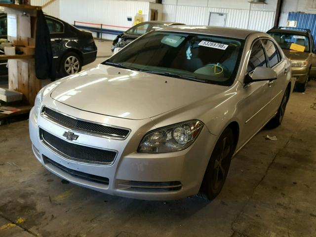 1G1ZC5E09CF313420 - 2012 CHEVROLET MALIBU 1LT GRAY photo 2