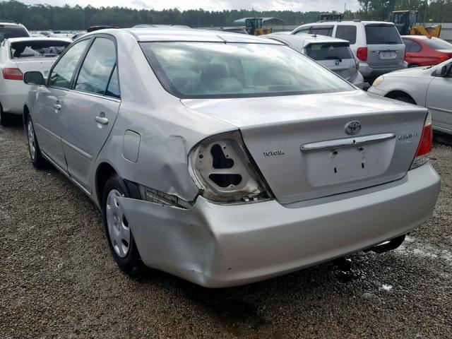 4T1BE32K65U995955 - 2005 TOYOTA CAMRY LE SILVER photo 3