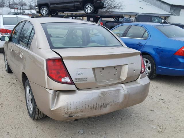 1G8AJ55F87Z162065 - 2007 SATURN ION LEVEL 棕色 照片 3