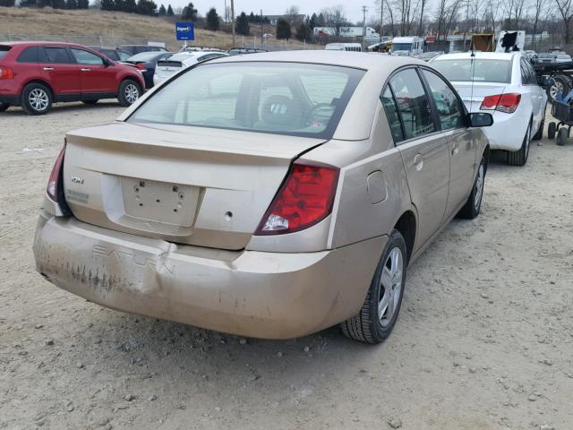 1G8AJ55F87Z162065 - 2007 SATURN ION LEVEL 棕色 照片 4