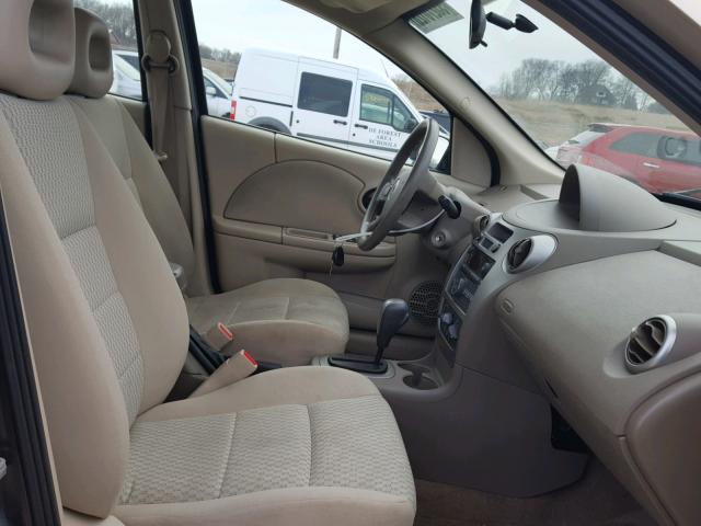 1G8AJ55F87Z162065 - 2007 SATURN ION LEVEL 棕色 照片 5