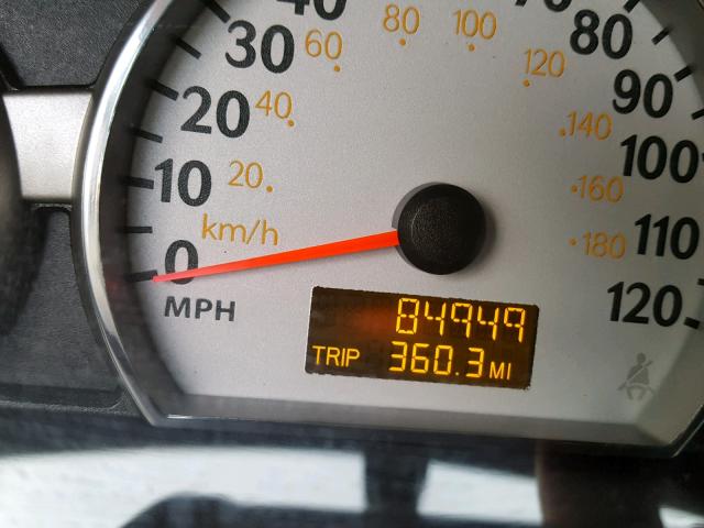 1G8AJ55F87Z162065 - 2007 SATURN ION LEVEL 棕色 照片 8