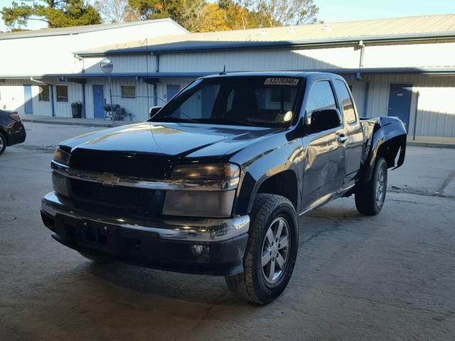 1GCJSDDE1A8103216 - 2010 CHEVROLET COLORADO L BLACK photo 2