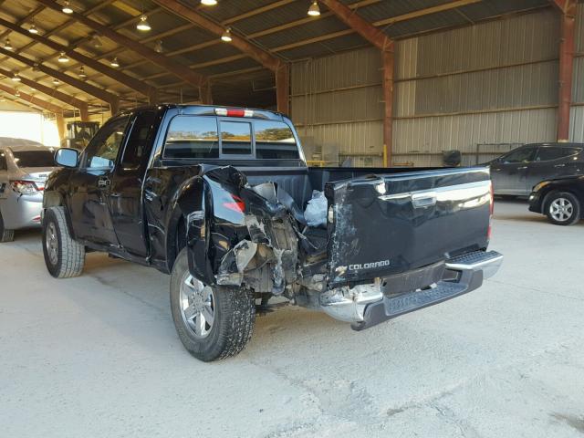 1GCJSDDE1A8103216 - 2010 CHEVROLET COLORADO L BLACK photo 3