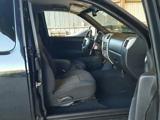 1GCJSDDE1A8103216 - 2010 CHEVROLET COLORADO L BLACK photo 5