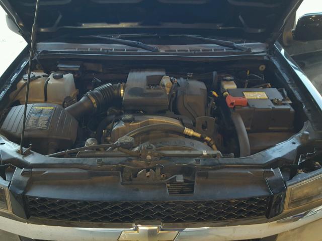 1GCJSDDE1A8103216 - 2010 CHEVROLET COLORADO L BLACK photo 7