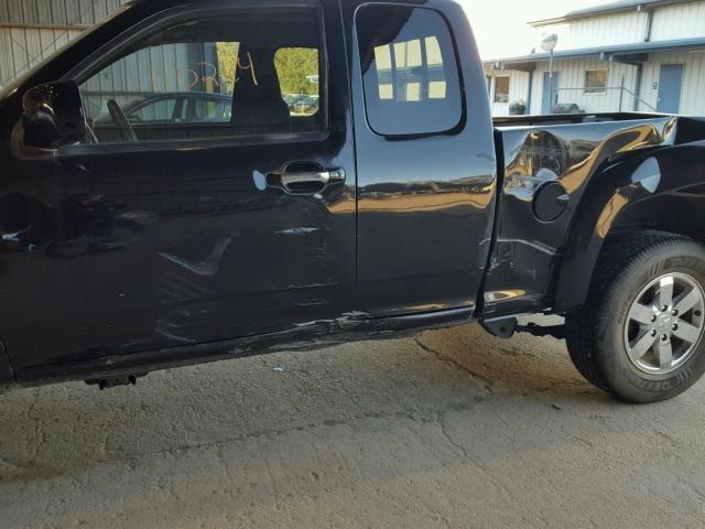 1GCJSDDE1A8103216 - 2010 CHEVROLET COLORADO L BLACK photo 9